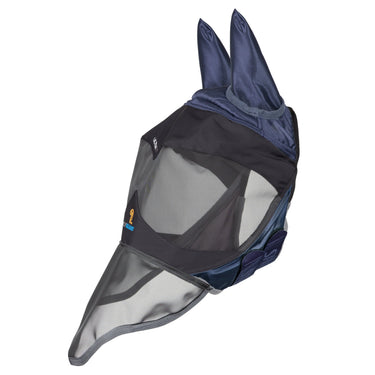 Shires Navy FlyGuard Pro Deluxe Fly Mask with Ears & Nose| Online For Equine