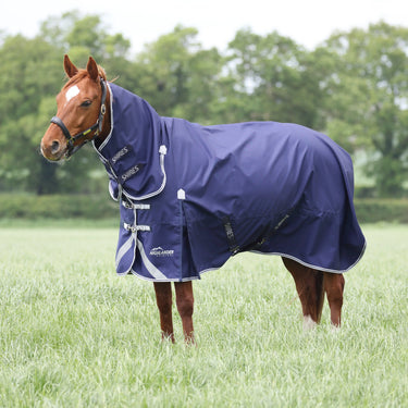 Shires Navy Highlander Original Lite Turnout Combo Rug| Online For Equine