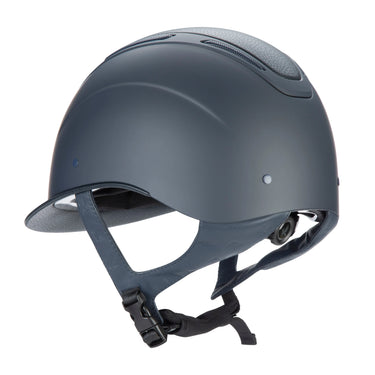 Shires Navy Karben Amity Leather Riding Hat| Online For Equine