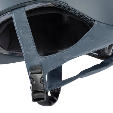 Shires Navy Karben Amity Leather Riding Hat| Online For Equine