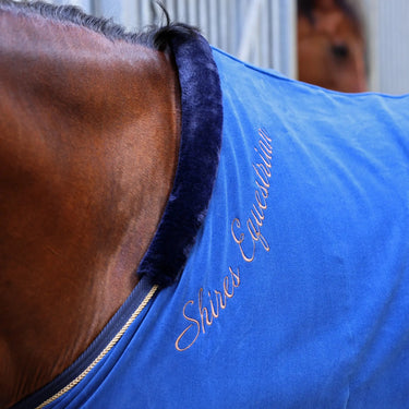 Shires Navy Shires Deluxe Fleece Show Rug| Online For Equine