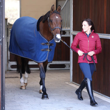 Shires Navy Shires Deluxe Fleece Show Rug| Online For Equine