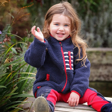 Shires Navy Winnie & Me Children's Fleece| Online For Equine