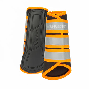 Shires Orange ARMA EQUI-FLECTOR Brushing Boots| Online For Equine