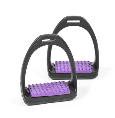 Shires Purple Compositi Reflex Stirrups| Online For Equine