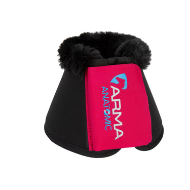 Shires Raspberry ARMA SupaFleece Neoprene Over Reach Boots| Online For Equine