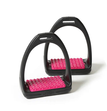 Shires Raspberry Compositi Reflex Stirrups| Online For Equine