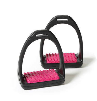 Shires Raspberry Compositi Reflex Stirrups| Online For Equine