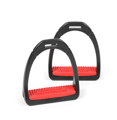 Shires Red Compositi Premium Profile Stirrups| Online For Equine