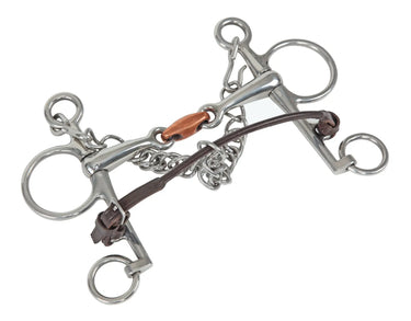 Buy Shires Rolled Leather Lip Strap| Online for Equine