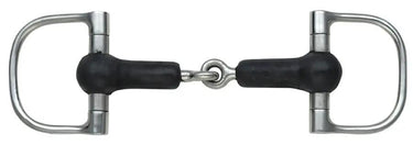 Buy Shires Rubber Covered Jointed D-Ring Snaffle| Online for Equine