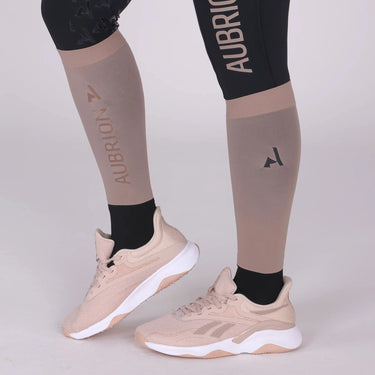 Shires Sand Aubrion React Adults Unisex Performance Socks| Online For Equine