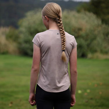 Shires Sand Aubrion React Young Rider Tech T-Shirt| Online For Equine