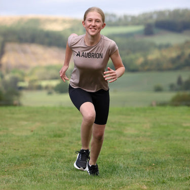 Shires Sand Aubrion React Young Rider Tech T-Shirt| Online For Equine