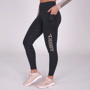 Shires Shadow Aubrion Non-Stop Riding Tights| Online For Equine