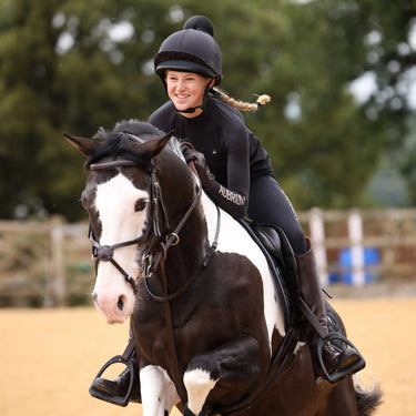 Shires Shadow Aubrion React Young Rider Long Sleeve Base Layer -Young Rider| Online For Equine