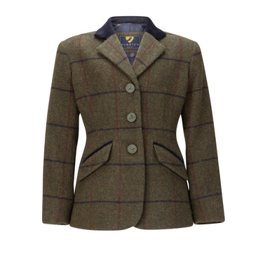 Shires Spruce Green Check Aubrion Childs Saratoga Jacket| Online For Equine