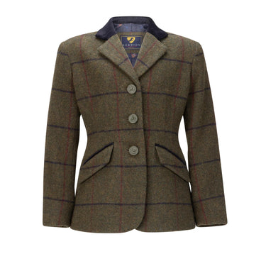 Shires Spruce Green Check Aubrion Childs Saratoga Jacket| Online For Equine