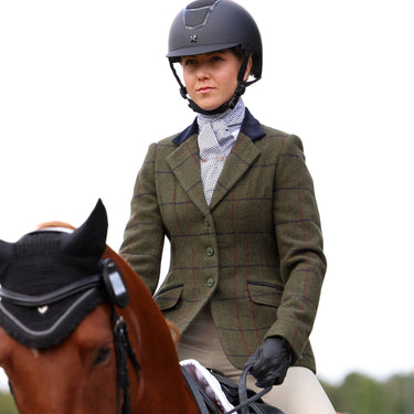Shires Spruce Green Check Aubrion Saratoga Jacket| Online For Equine