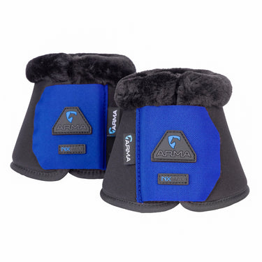 Shires SupaFleece Neoprene Royal Blue Over Reach Boots| Online For Equine