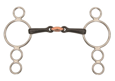 Buy Shires Sweet Iron Three Ring Dutch Gag with Lozenge| Online for Equine