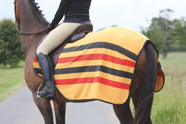 Shires Tempest Newmarket Stripe Fleece Exercise Sheet| Online For Equine