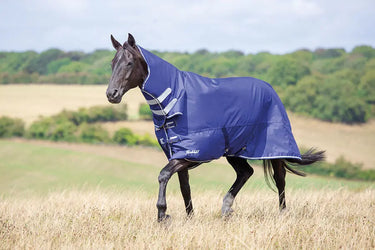 Buy Shires Tempest Original Air Motion Combo Lightweight Turnout-Navy / Grey-7'3" (87")| Online for Equine