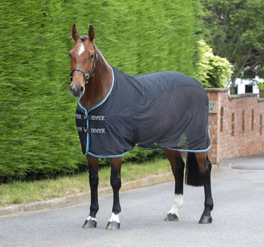 Buy Shires Tempest Original Black Fleece/Mesh Cooler Rug| Online for Equine