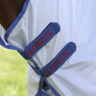 Shires Tempest Original Fly Rug & Neck Set White/Grey| Online For Equine