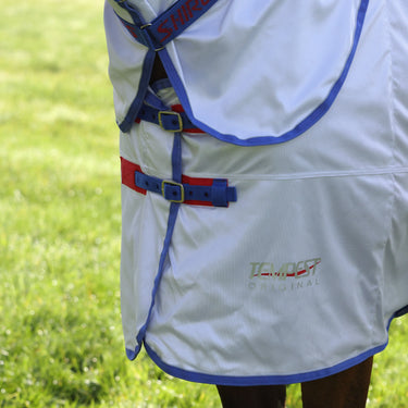 Shires Tempest Original Fly Rug & Neck Set White/Grey| Online For Equine