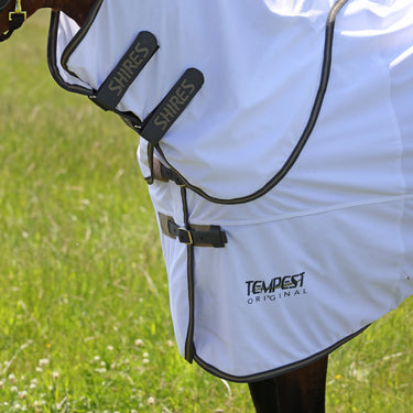 Shires Tempest Original Fly Rug & Neck Set White/Grey| Online For Equine