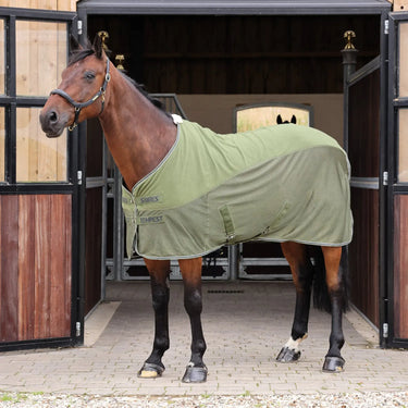 Buy Shires Tempest Original Khaki Fleece/Mesh Cooler Rug| Online for Equine
