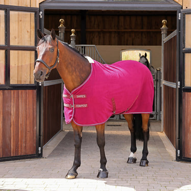 Buy Shires Tempest Original Maroon Fleece Rug| Online for Equine