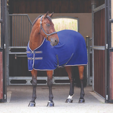 Buy Shires Tempest Original Navy Fleece Rug | Online for Equine