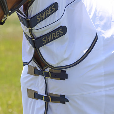 Shires Tempest Original White / Navy Fly Combo Rug| Online For Equine