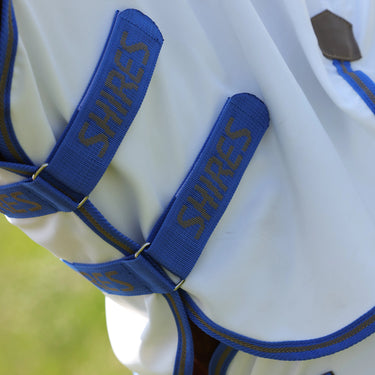 Shires Tempest Plus White / Airforce Sweet-Itch Combo Rug| Online For Equine