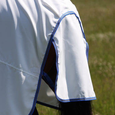 Shires Tempest Plus White / Airforce Sweet-Itch Combo Rug| Online For Equine