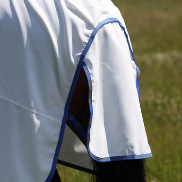 Shires Tempest Plus White / Airforce Sweet-Itch Combo Rug| Online For Equine
