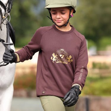 Shires Umber Aubrion Team Sweatshirt - Young Rider| Online For Equine