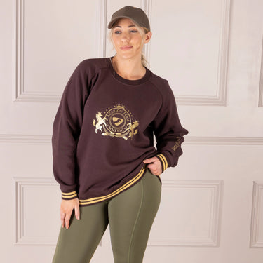 Shires Umber Aubrion Team Sweatshirt| Online For Equine