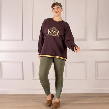 Shires Umber Aubrion Team Sweatshirt| Online For Equine