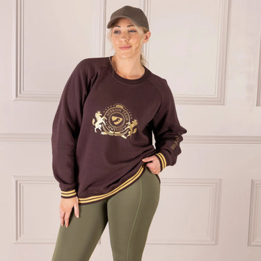 Shires Umber Aubrion Team Sweatshirt| Online For Equine