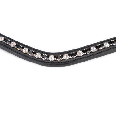Shires Velociti GARA Black Diamante Browband Black| Online For Equine