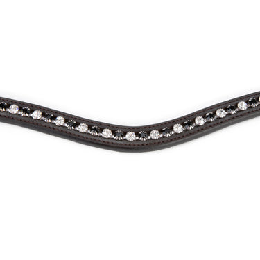 Shires Velociti GARA Black Diamante Browband Havana| Online For Equine