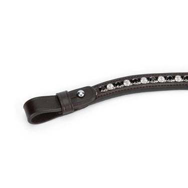 Shires Velociti GARA Black Diamante Browband Havana| Online For Equine