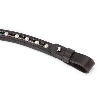 Shires Velociti GARA Black Diamante Browband Havana| Online For Equine