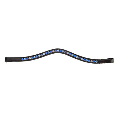 Shires Velociti GARA Blue Diamante Browband Havana| Online For Equine