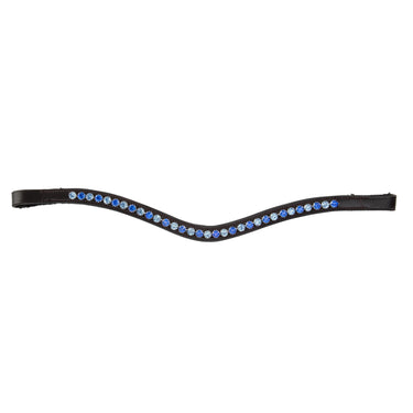 Shires Velociti GARA Blue Diamante Browband Havana| Online For Equine