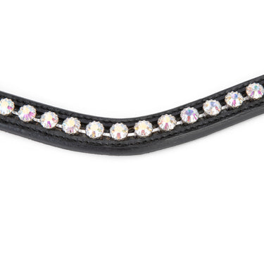 Shires Velociti GARA Iridescent Diamante Browband Black| Online For Equine