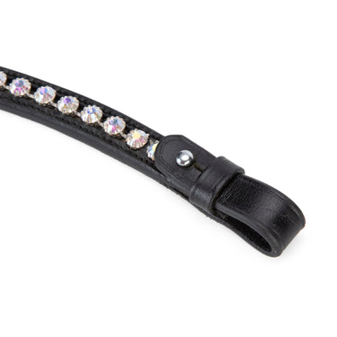 Shires Velociti GARA Iridescent Diamante Browband Black| Online For Equine